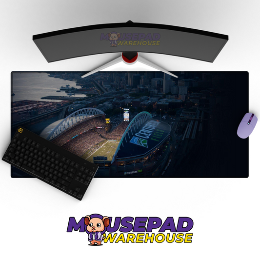 Seattle Seahawks V34 Mousepad Deskmat Mockup