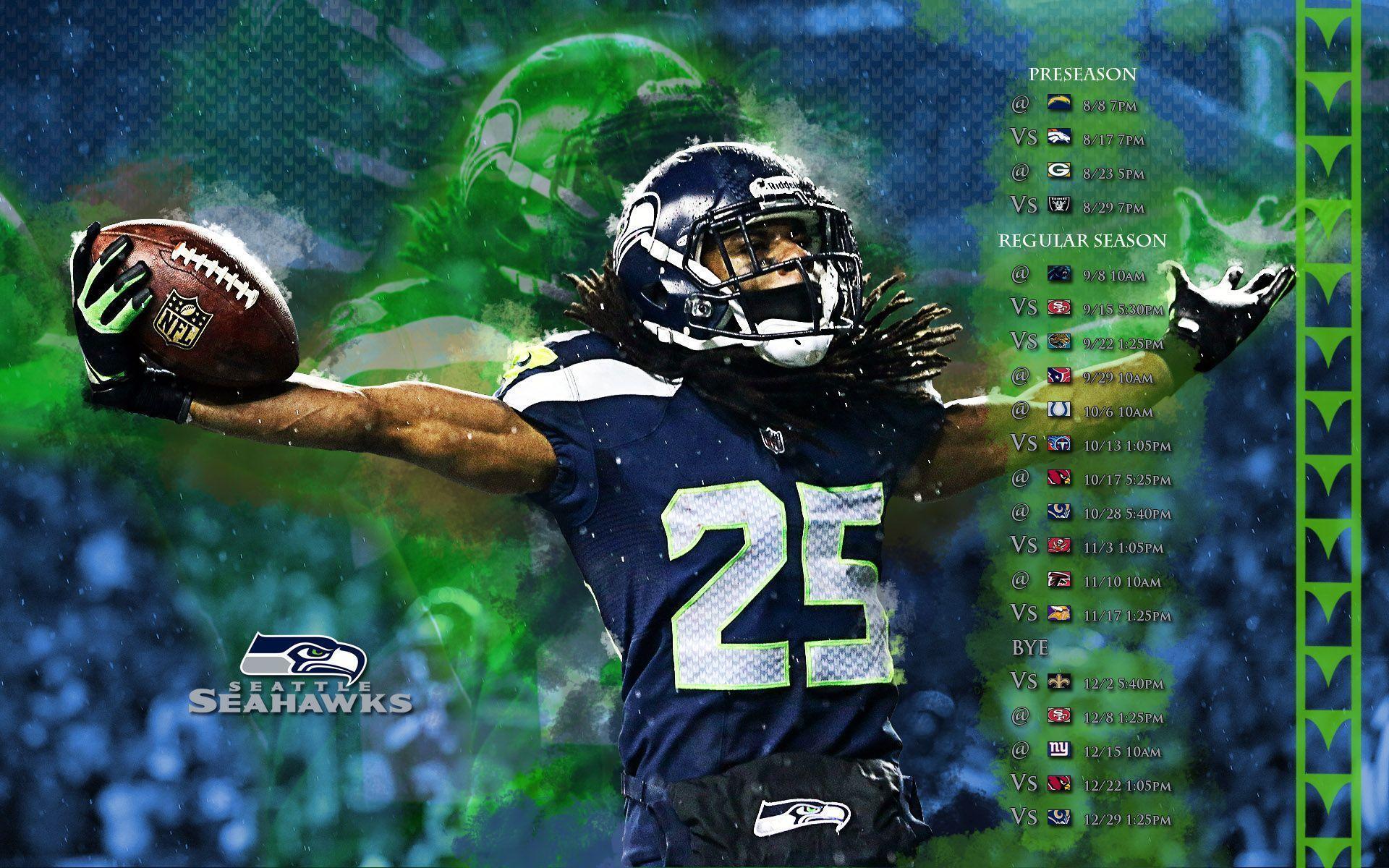 Seattle Seahawks V36 Mousepad Deskmat