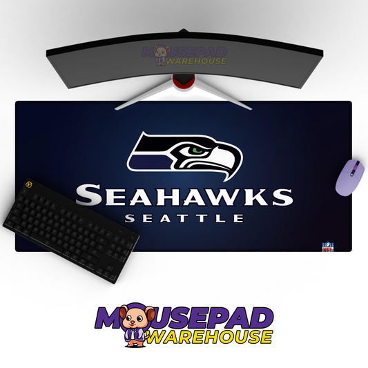 Seattle Seahawks V37 Mousepad Deskmat Mockup