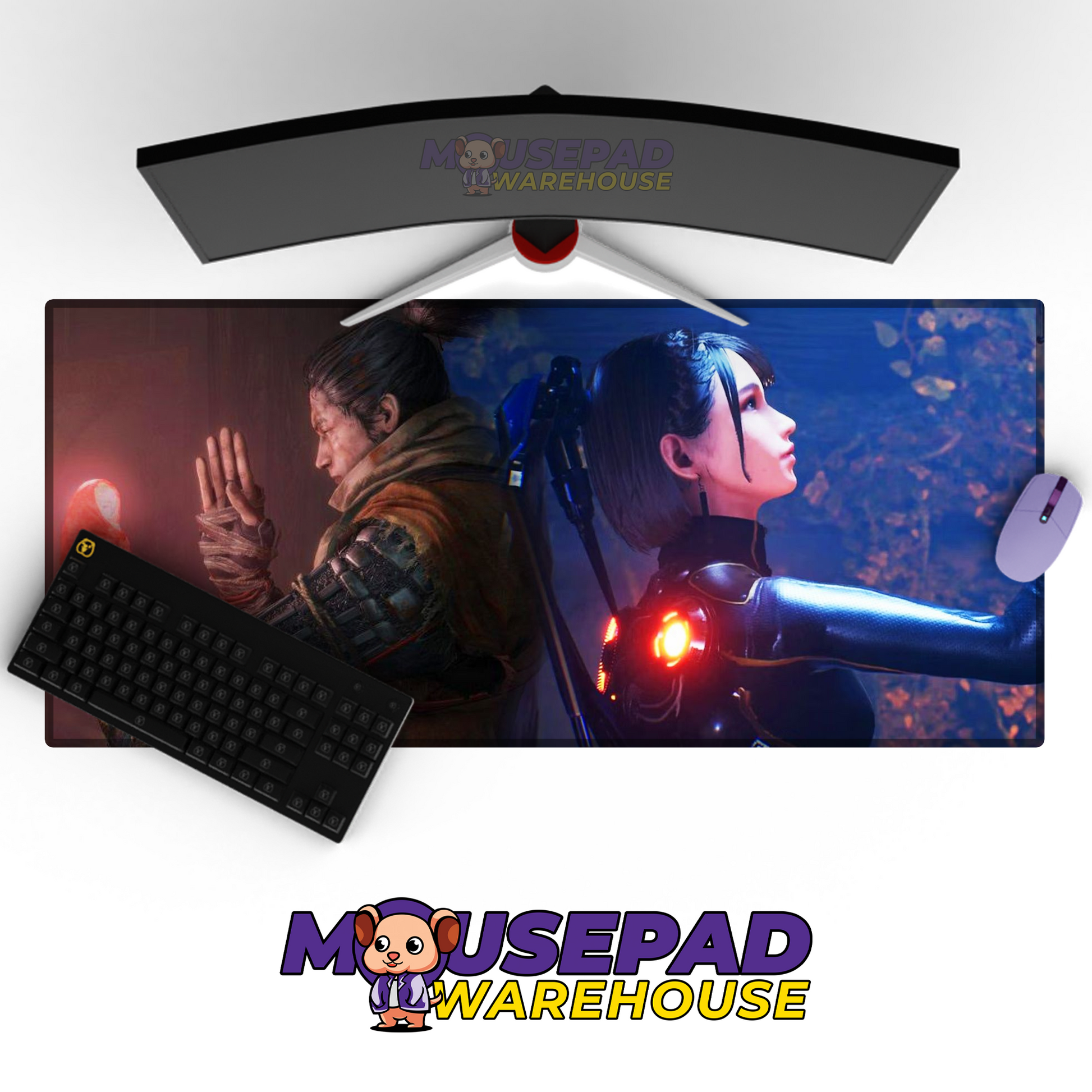 Sekiro Shadows Die Twice V12 Mousepad Mockup