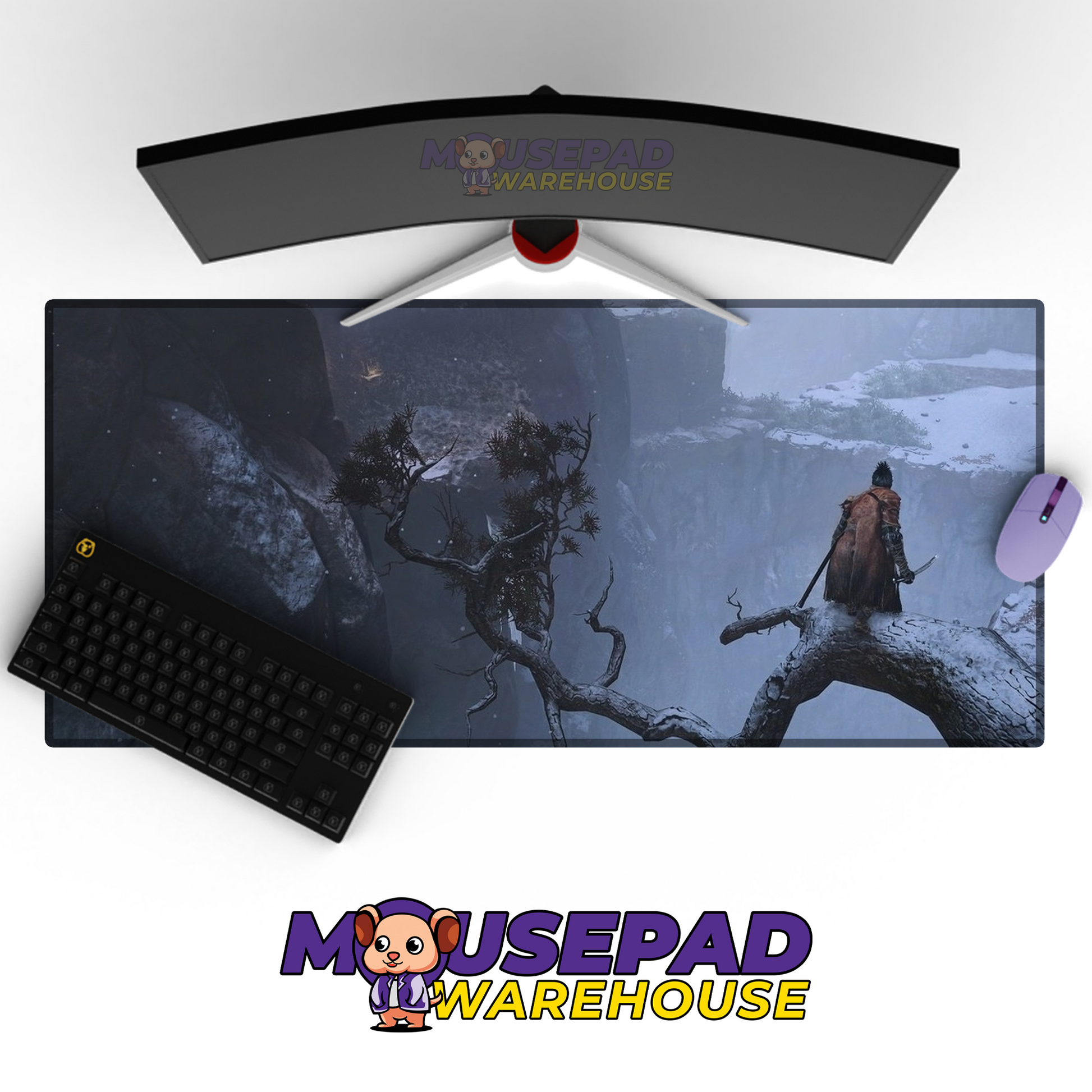 Sekiro Shadows Die Twice V13 Mousepad Mockup