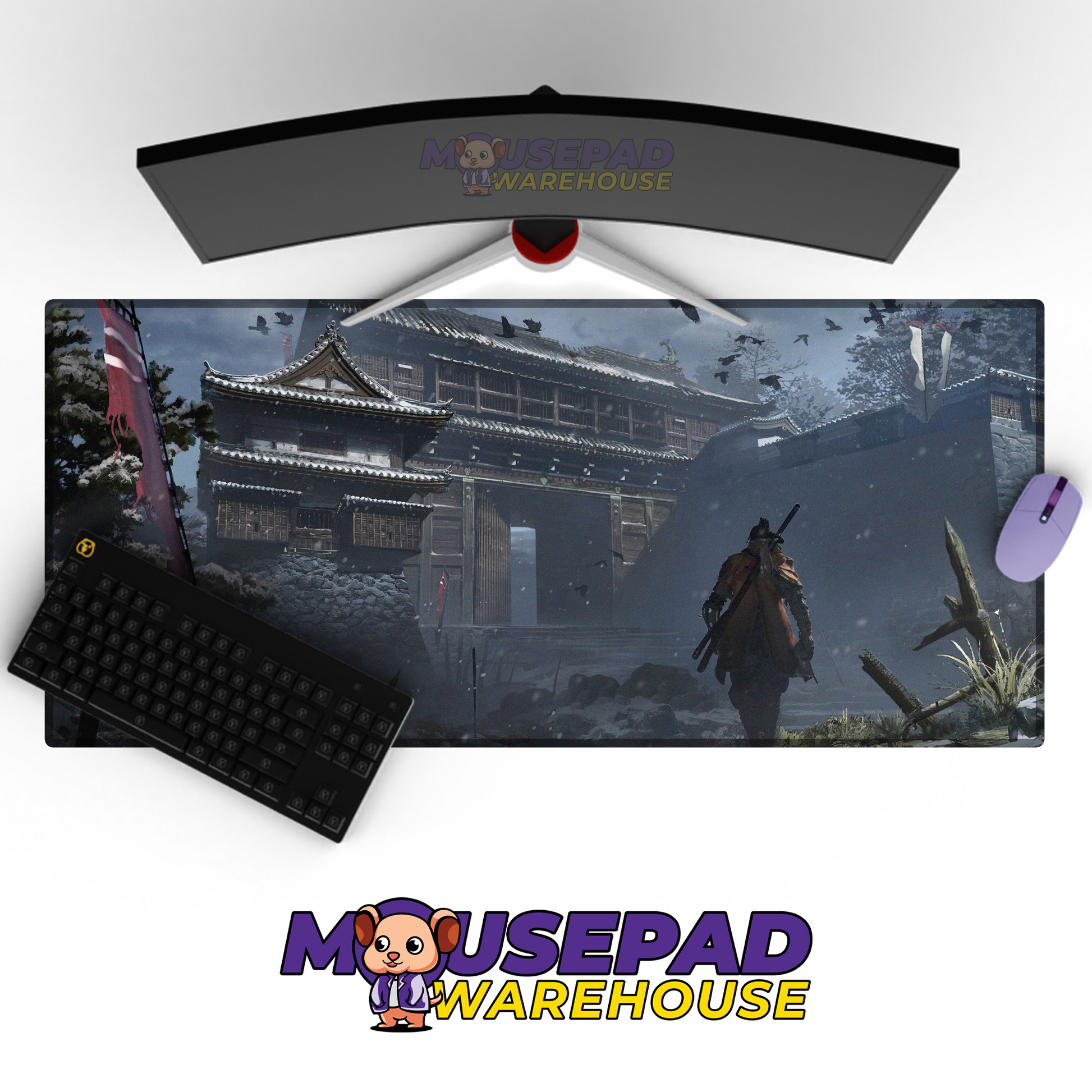 Sekiro Shadows Die Twice V14 Mousepad Mockup