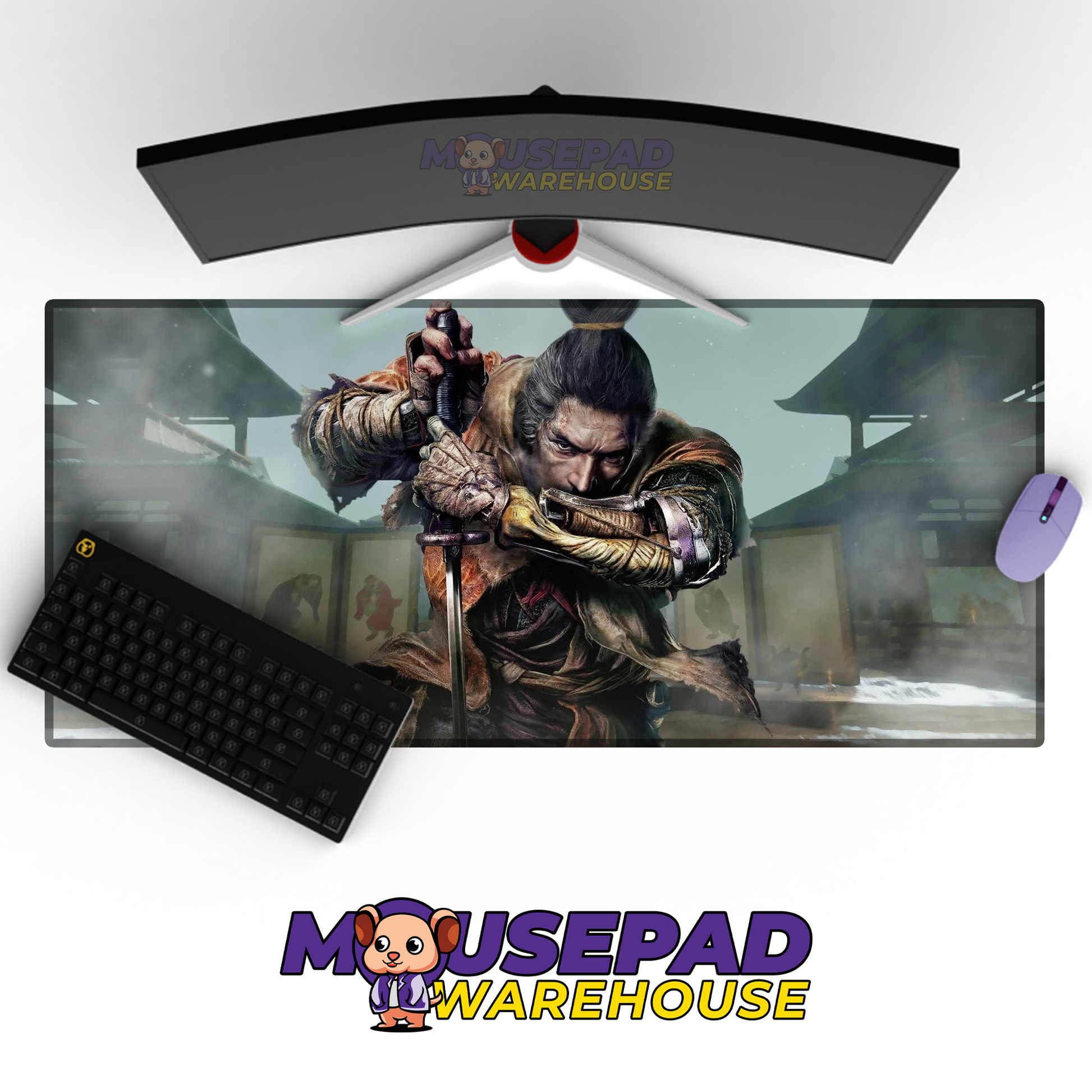 Sekiro Shadows Die Twice V16 Mousepad Mockup
