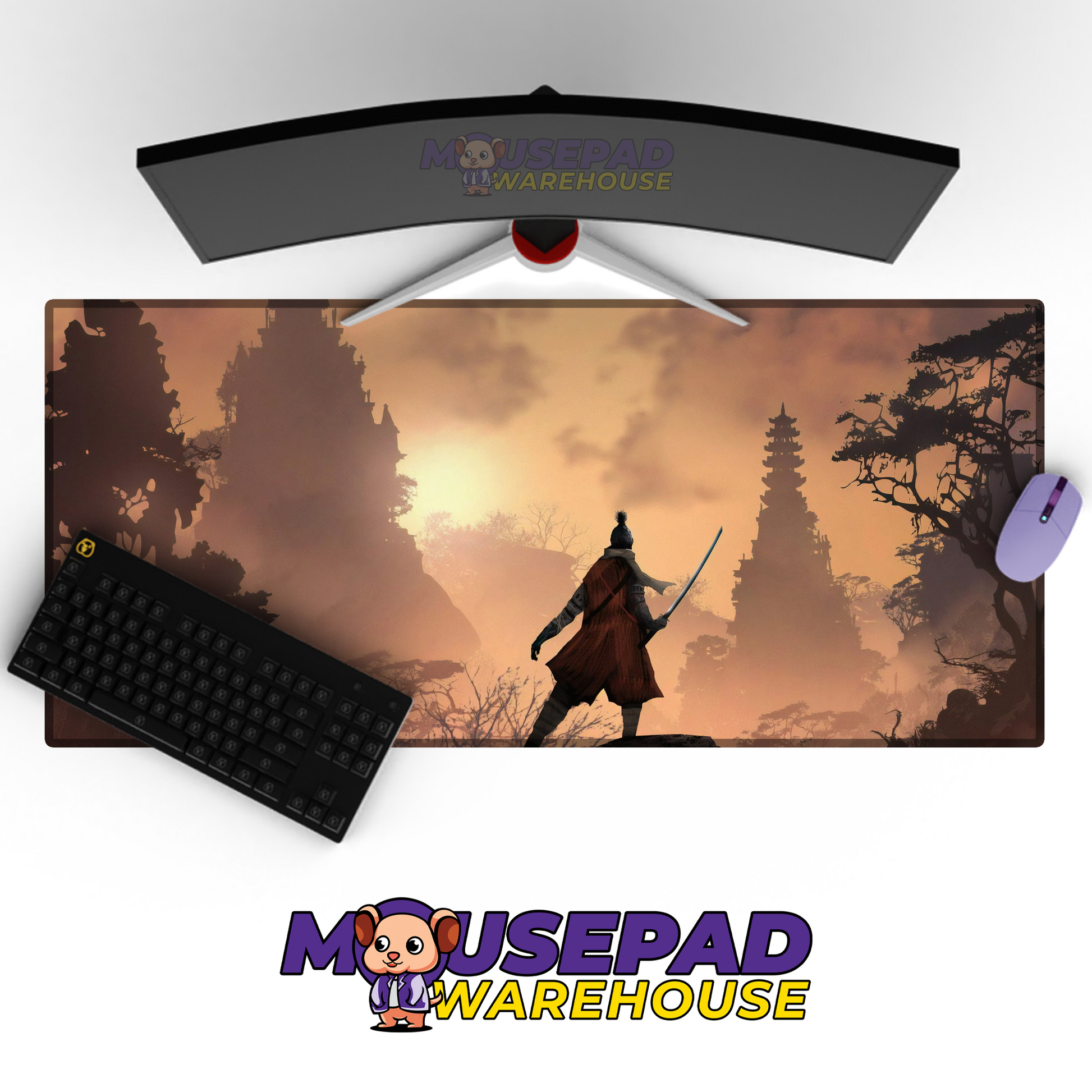Sekiro Shadows Die Twice V17 Mousepad Mockup