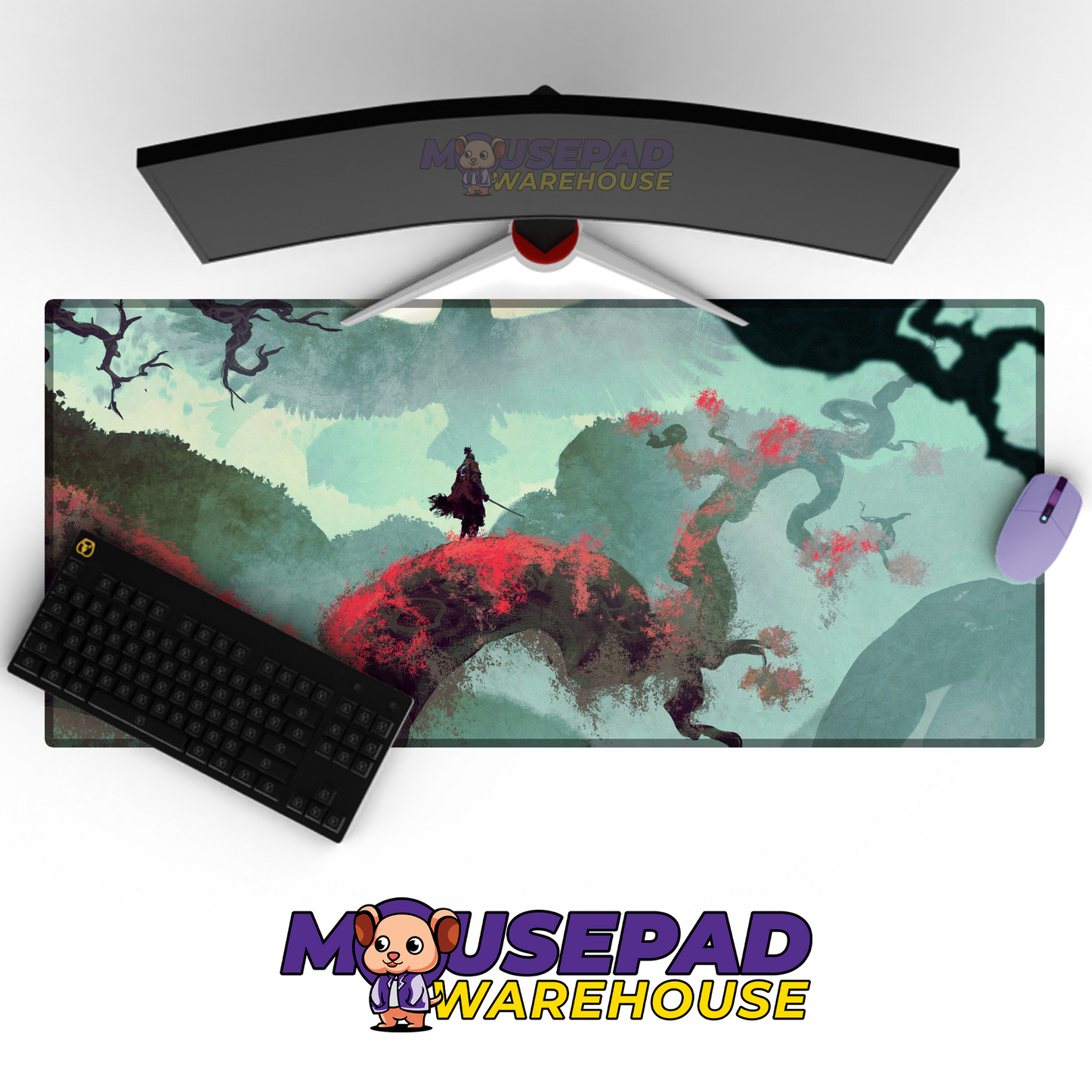 Sekiro Shadows Die Twice V18 Mousepad Mockup