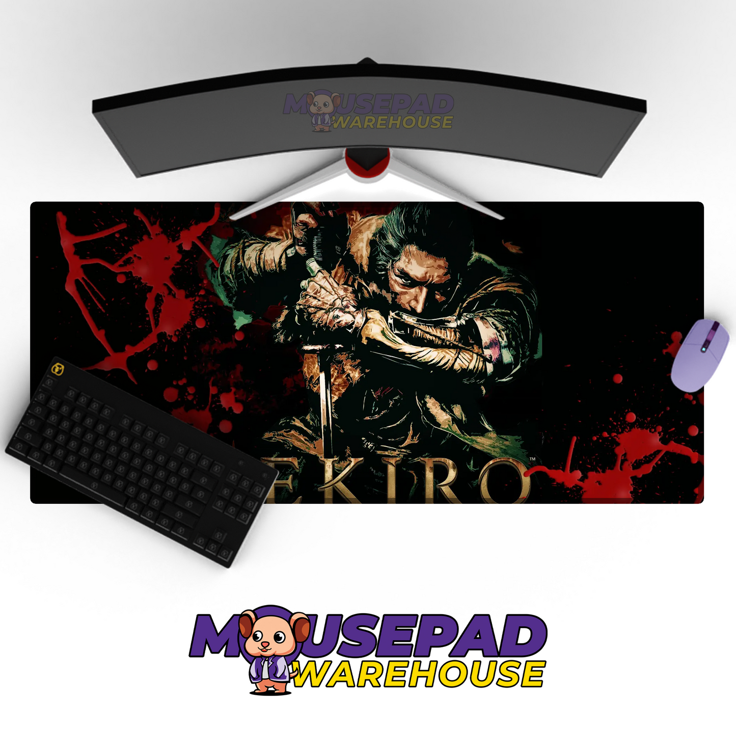 Sekiro Shadows Die Twice V20 Mousepad Mockup