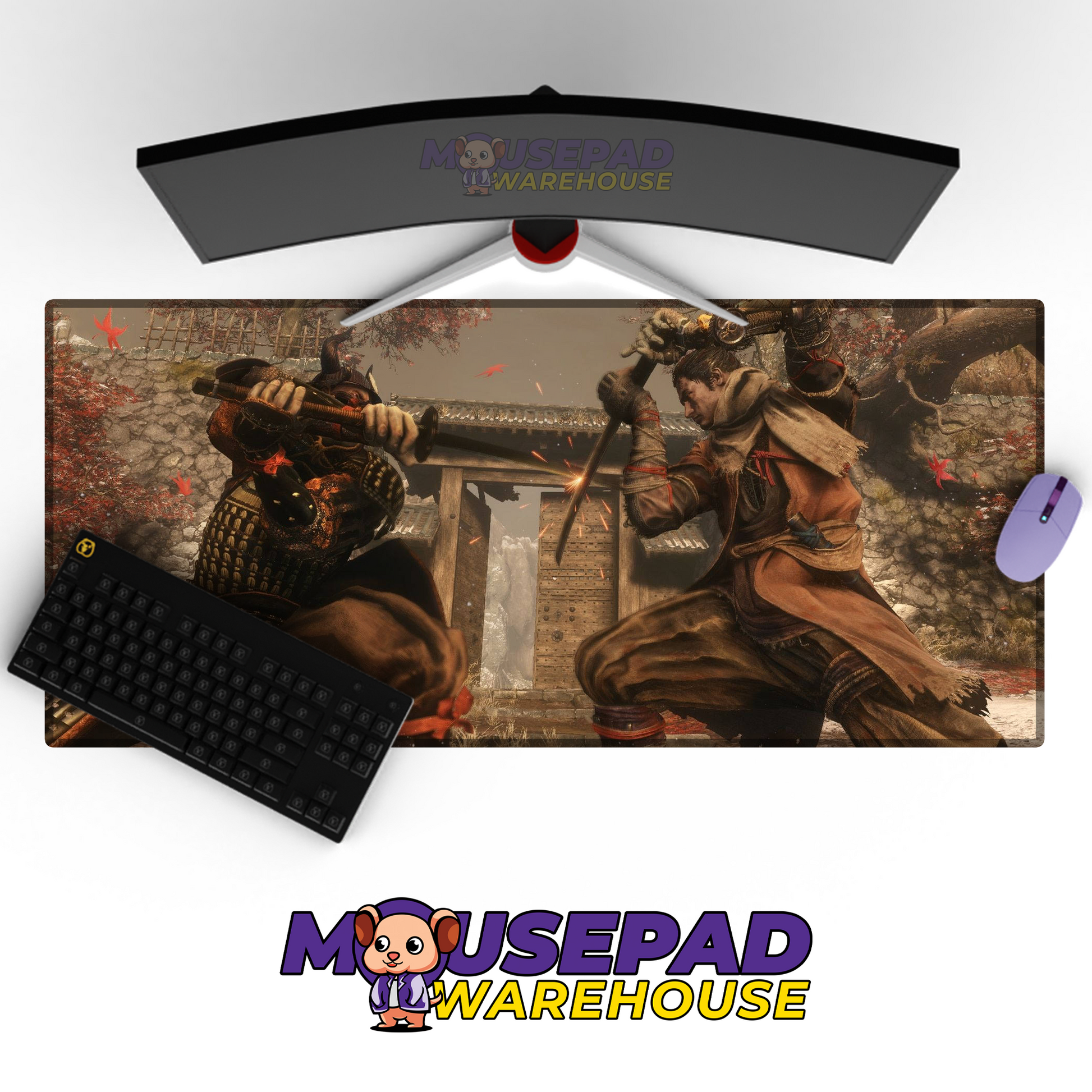 Sekiro Shadows Die Twice V23 Mousepad Mockup