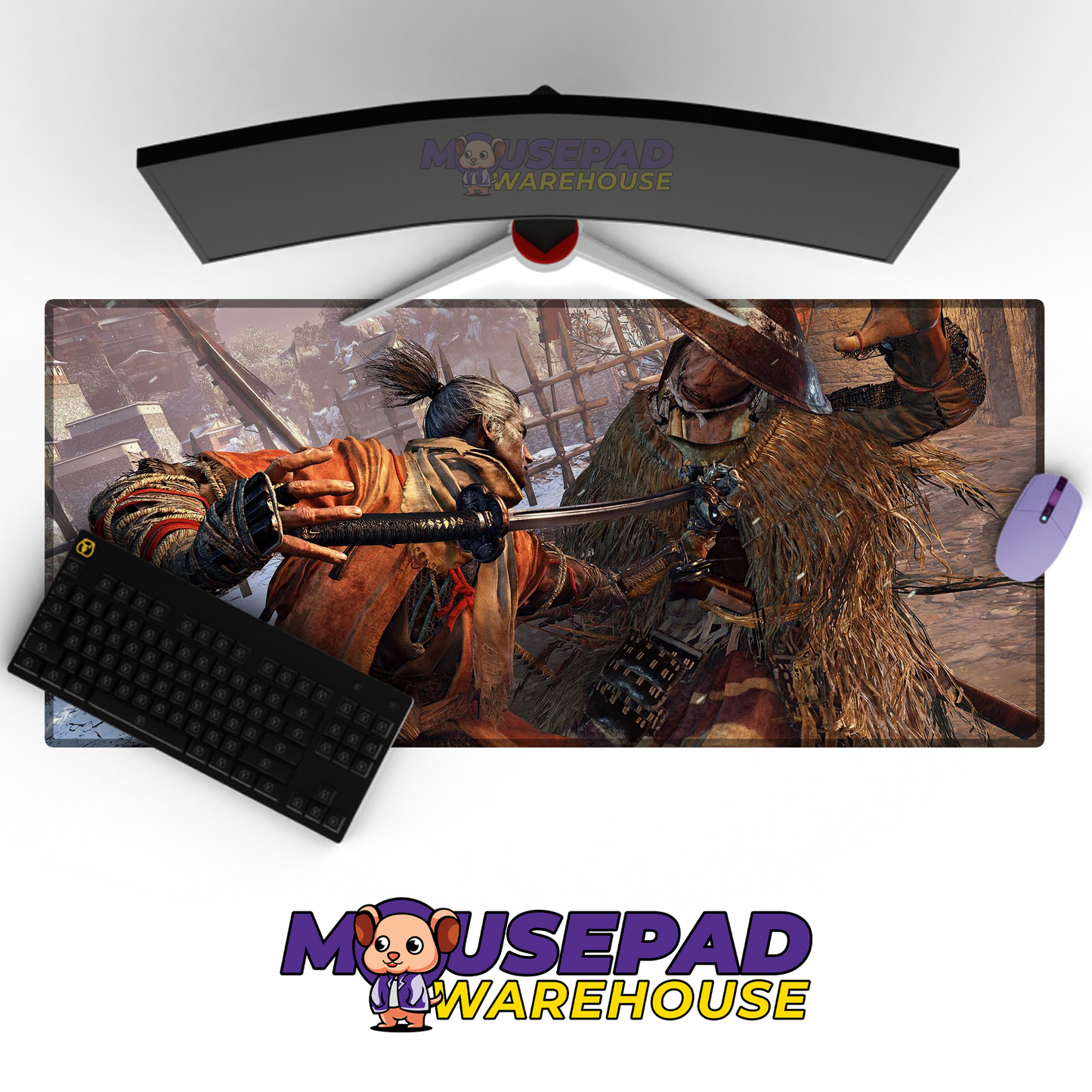 Sekiro Shadows Die Twice V29 Mousepad Mockup