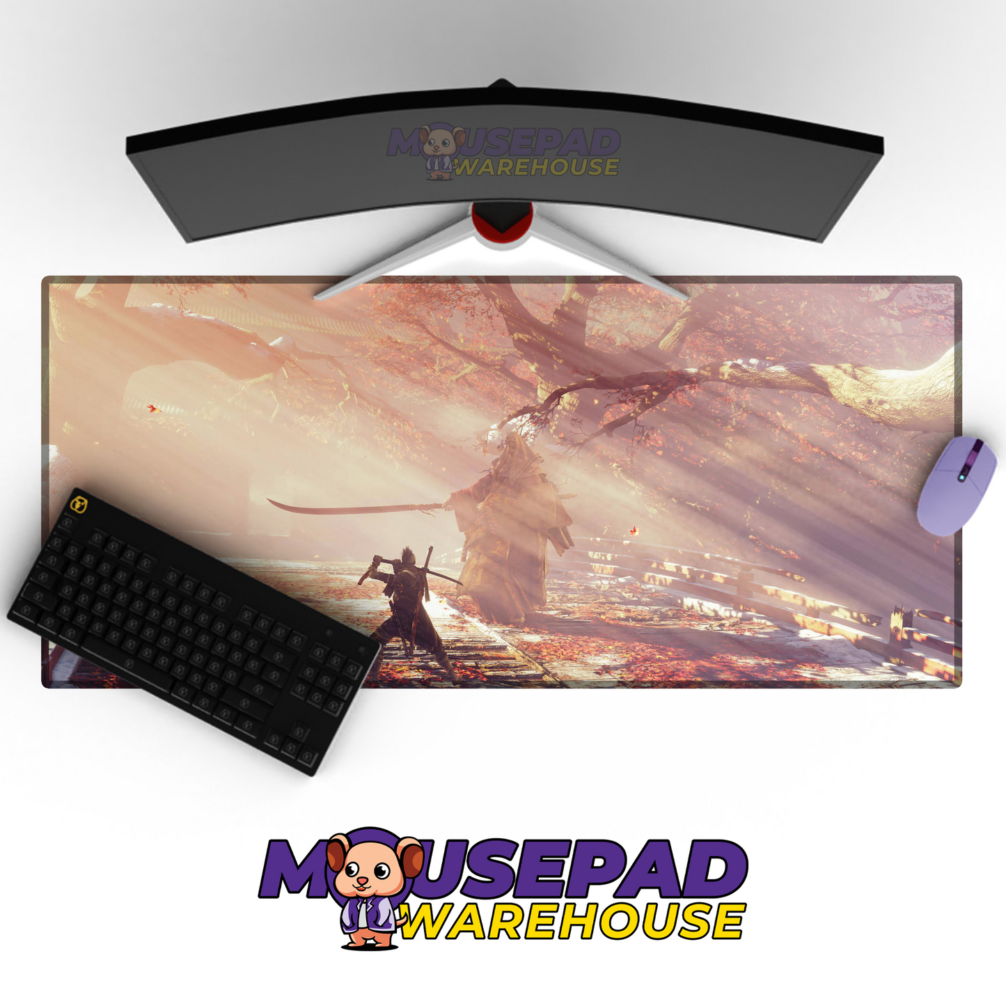 Sekiro Shadows Die Twice V2 Mousepad Mockup
