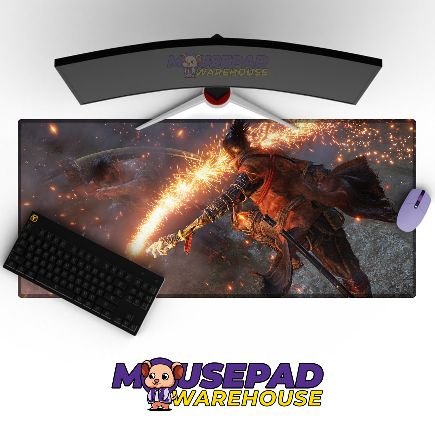 Sekiro Shadows Die Twice V30 Mousepad Mockup