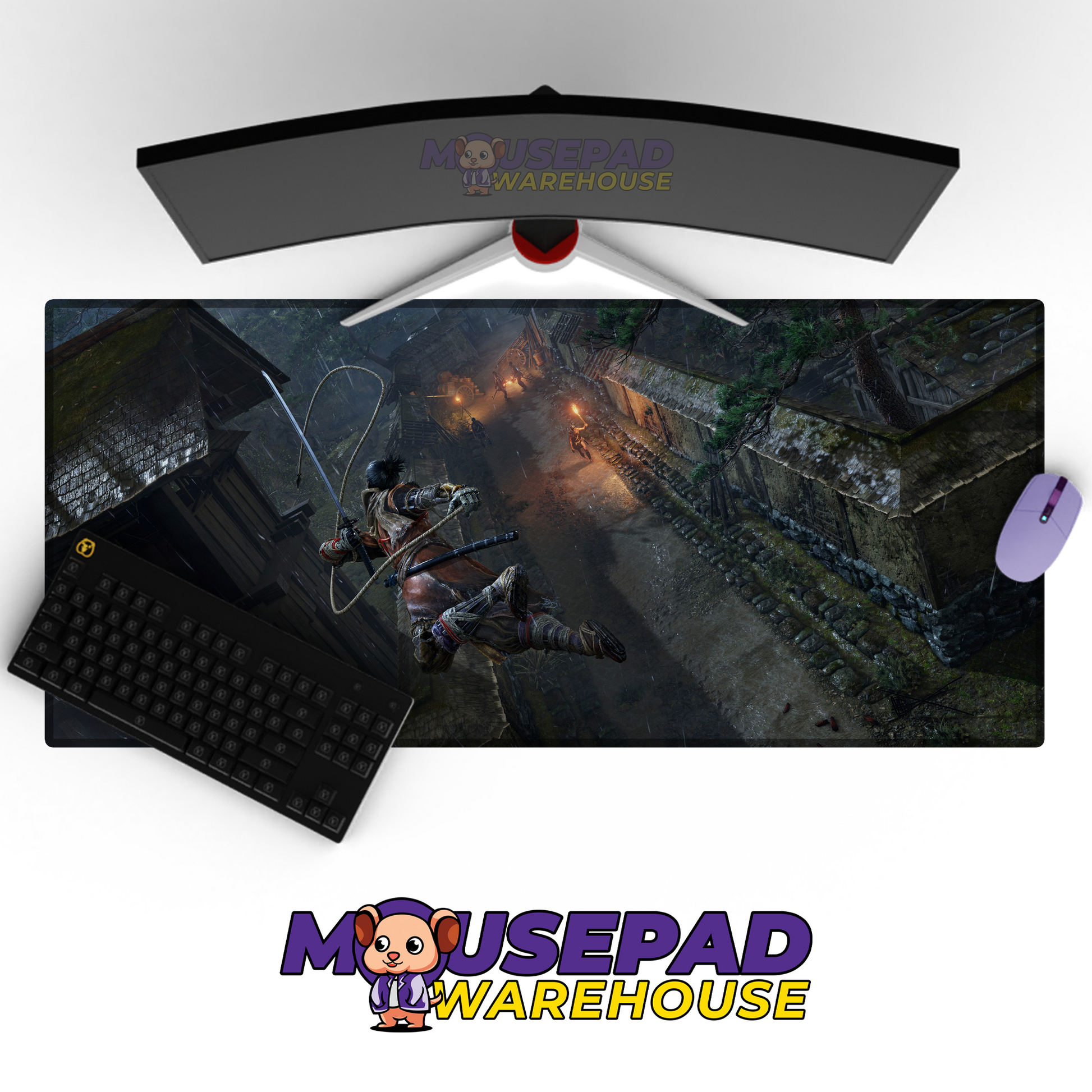 Sekiro Shadows Die Twice V31 Mousepad Mockup