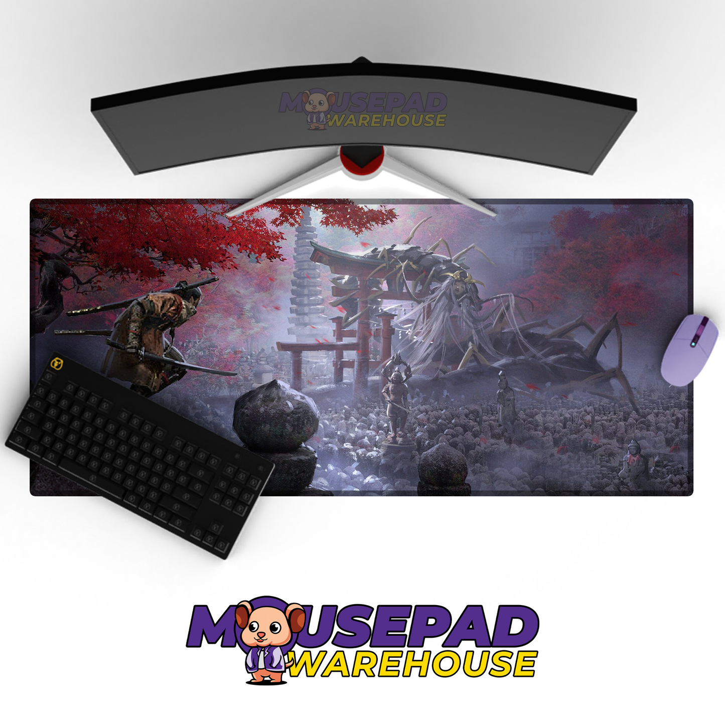 Sekiro Shadows Die Twice V33 Mousepad Mockup