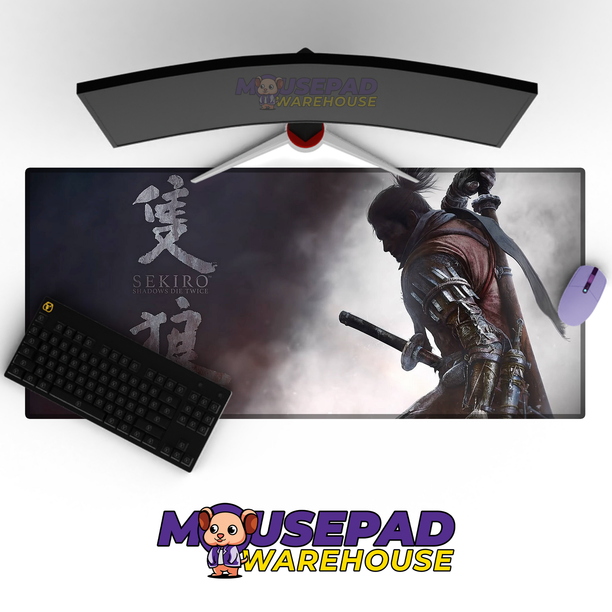 Sekiro Shadows Die Twice V34 Mousepad Mockup