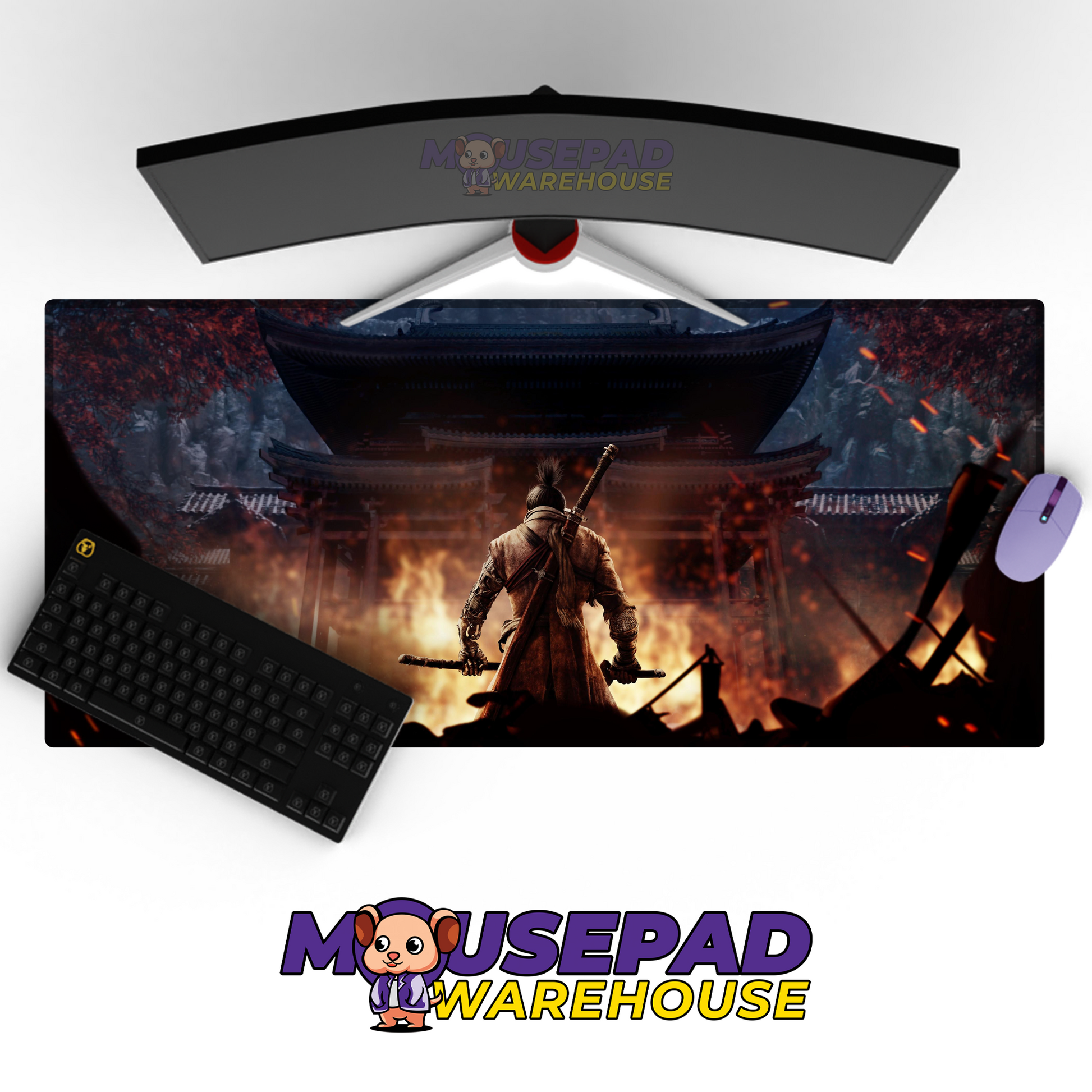 Sekiro Shadows Die Twice V37 Mousepad Mockup