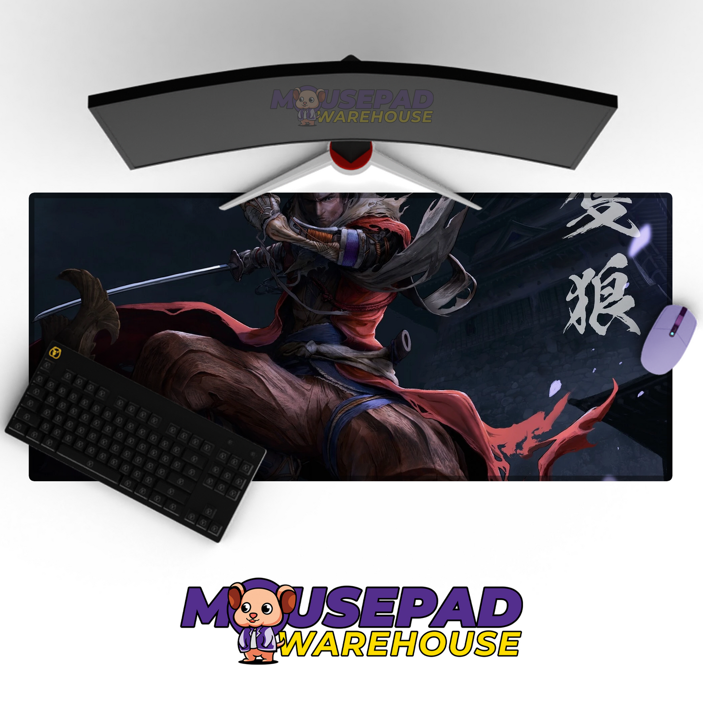 Sekiro Shadows Die Twice V38 Mousepad Mockup