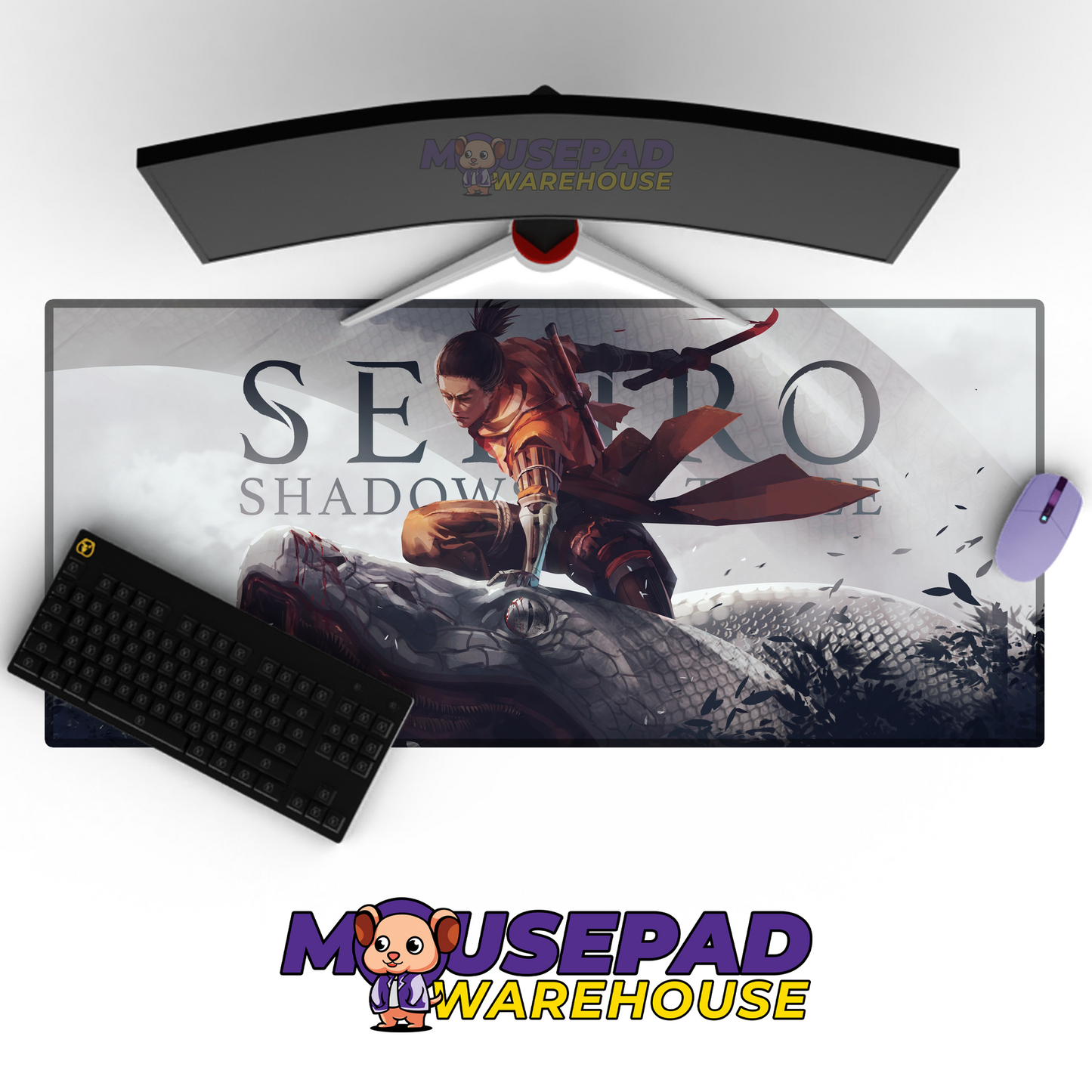 Sekiro Shadows Die Twice V41 Mousepad Mockup