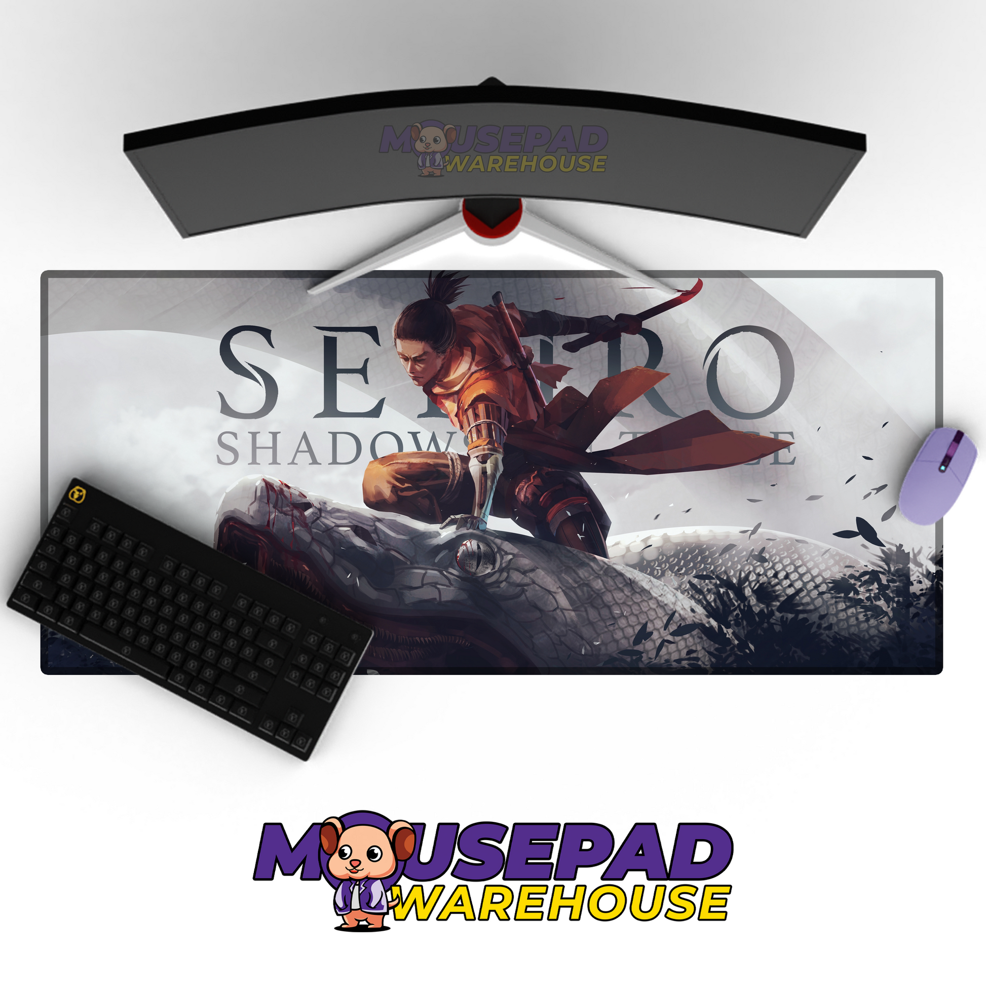 Sekiro Shadows Die Twice V41 Mousepad Mockup
