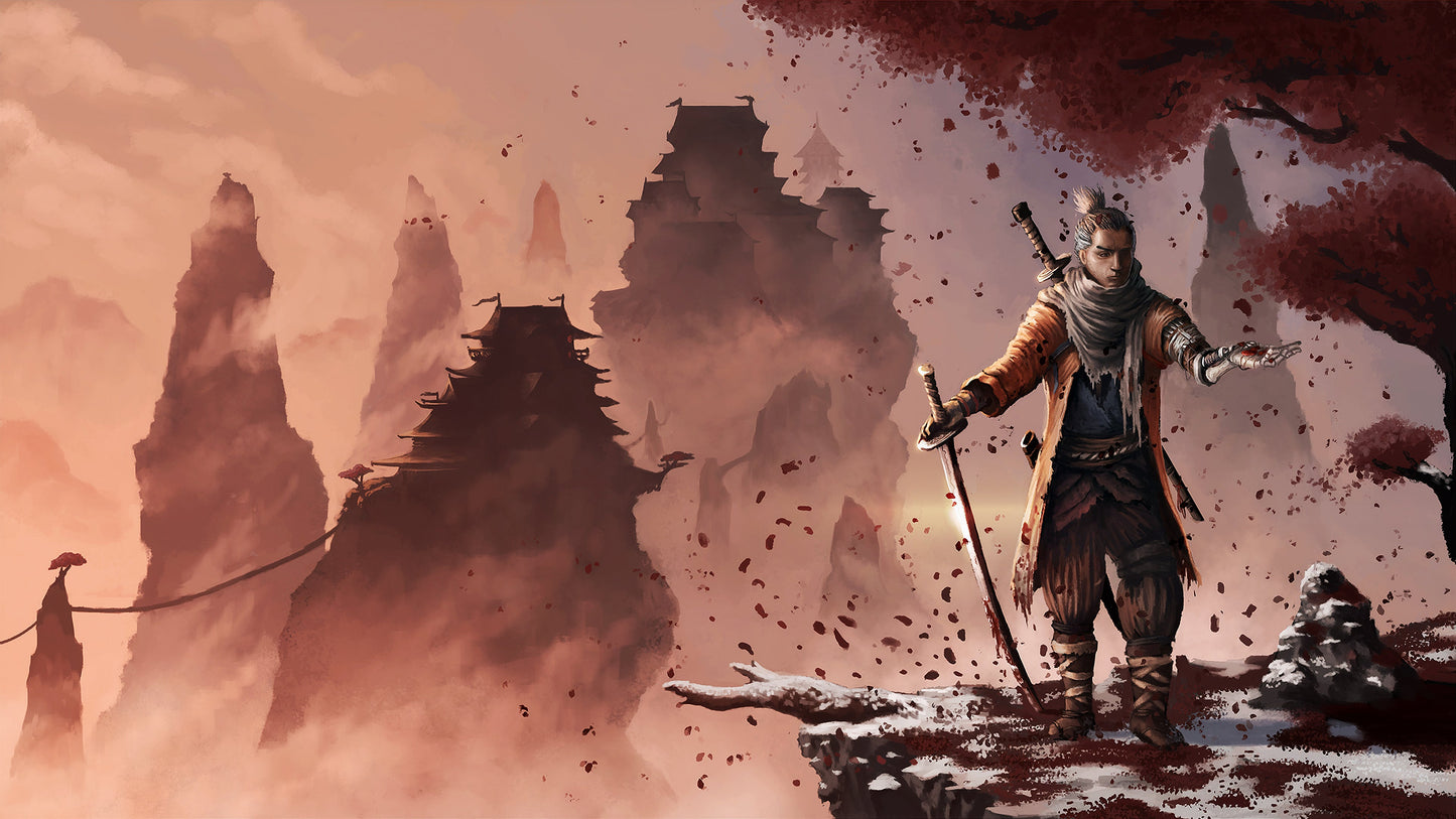 Sekiro Shadows Die Twice V47 Mousepad