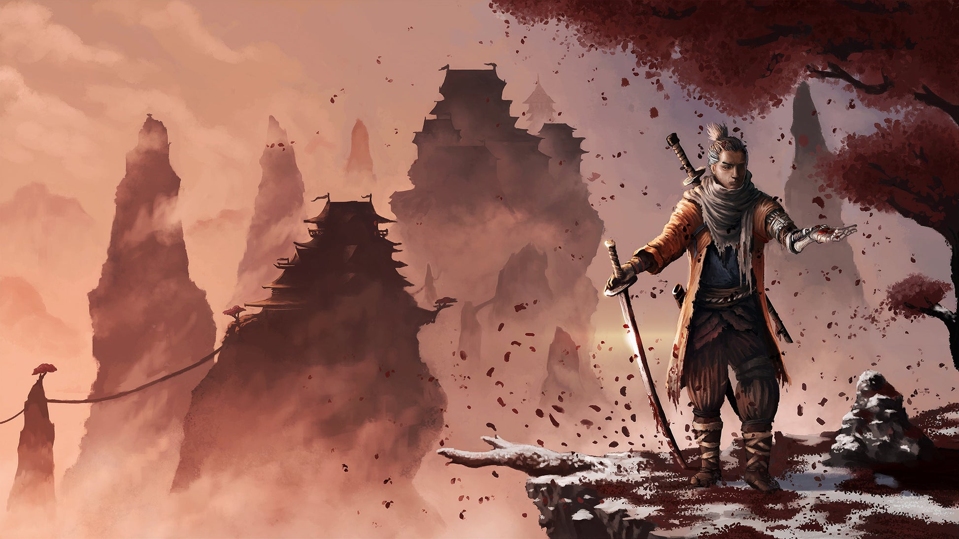 Sekiro Shadows Die Twice V47 Mousepad