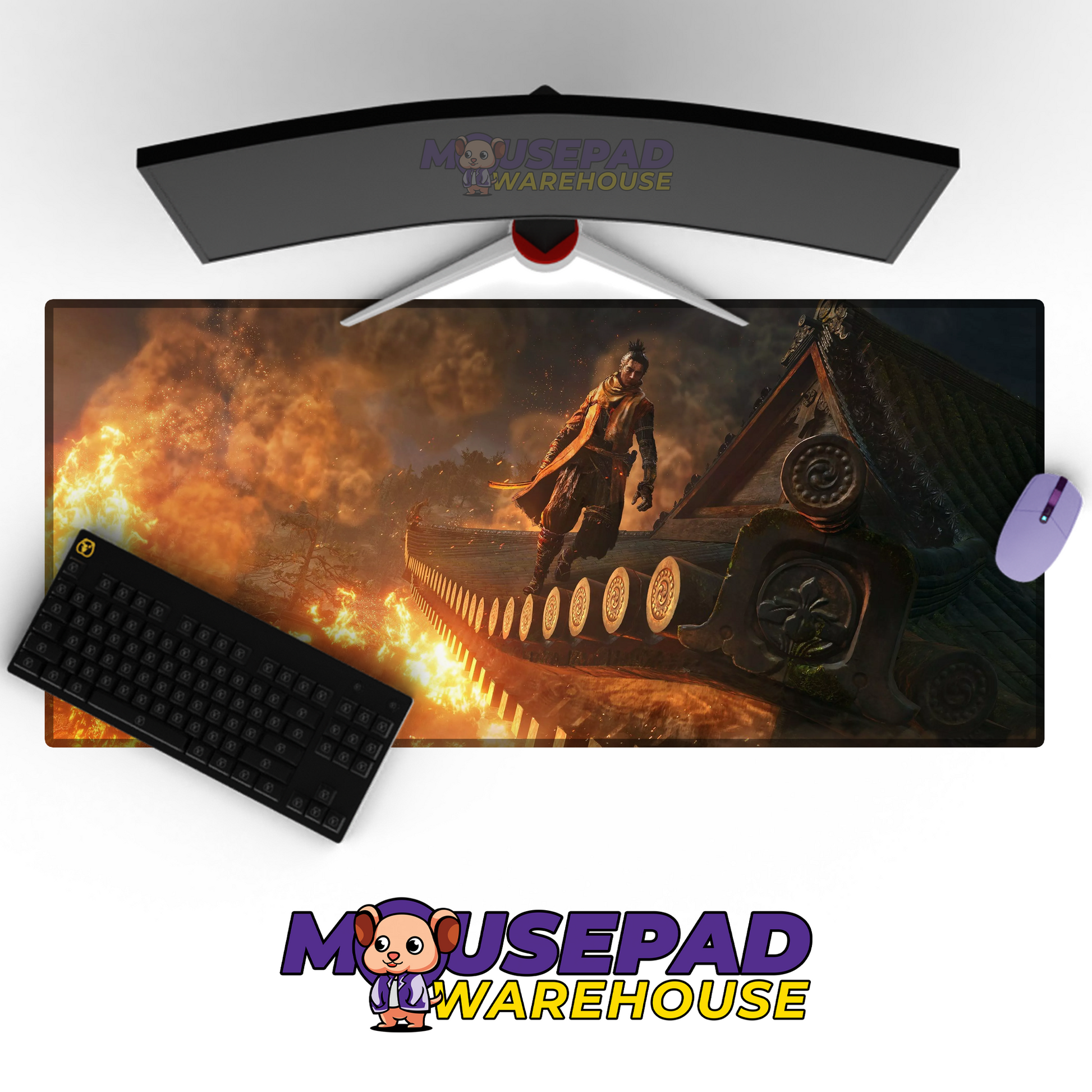 Sekiro Shadows Die Twice V4 Mousepad Mockup