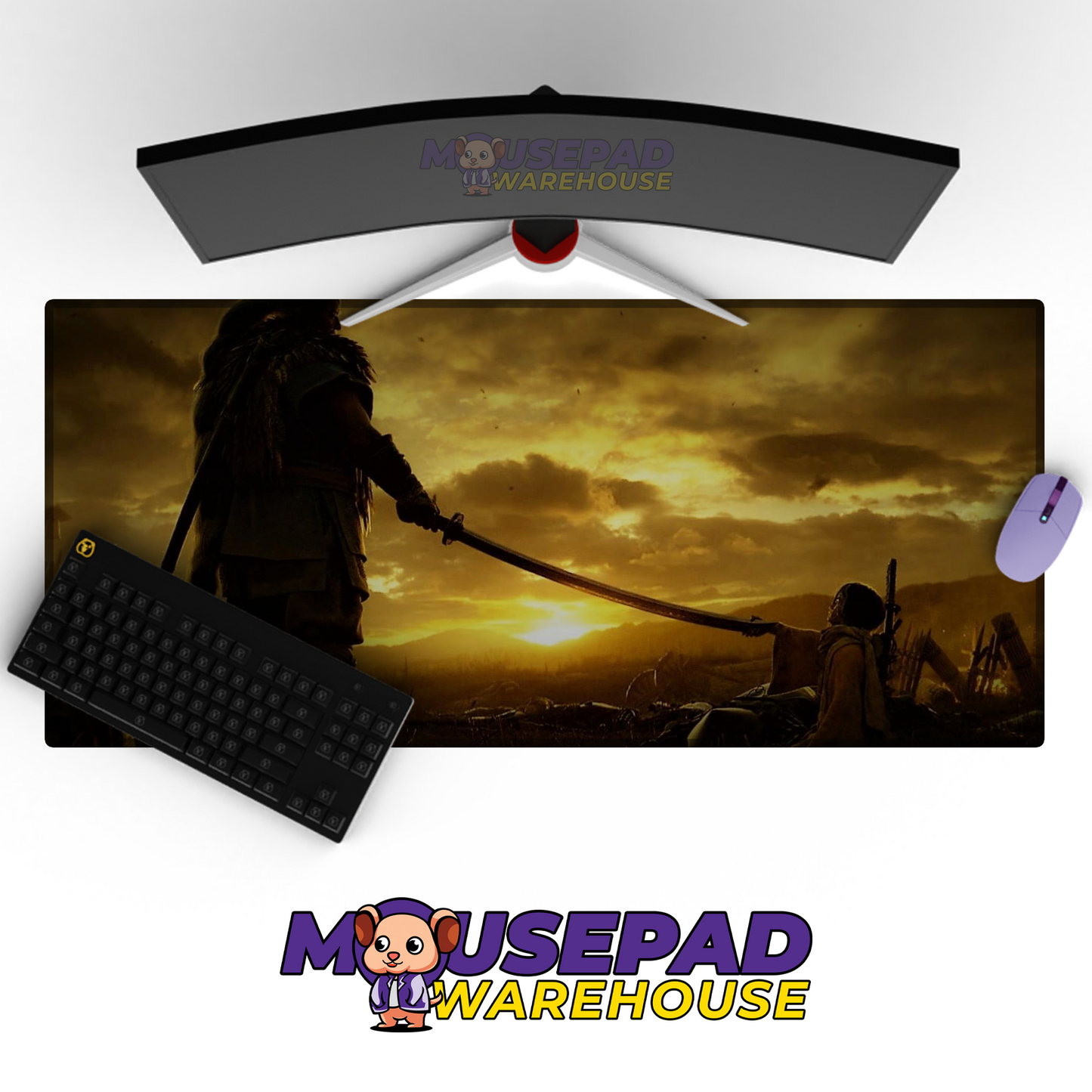 Sekiro Shadows Die Twice V6 Mousepad Mockup
