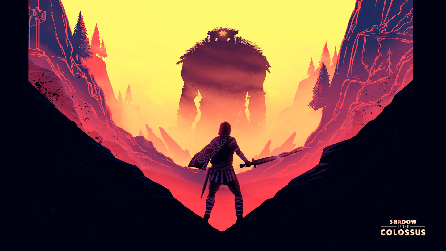 Shadow of the Colossus V14 Mousepad