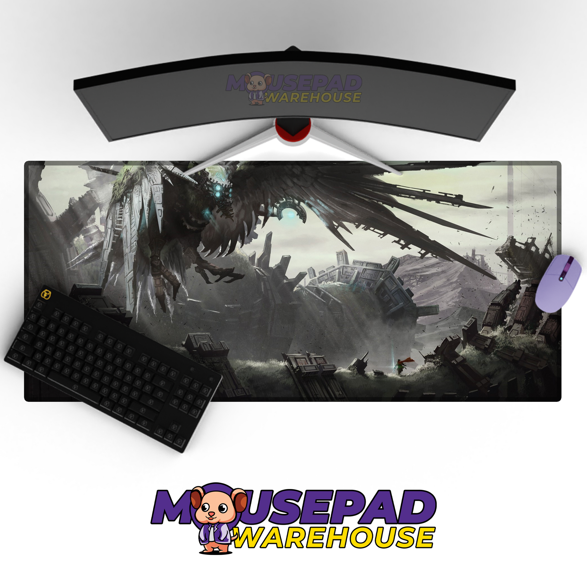 Shadow of the Colossus V15 Mousepad Mockup