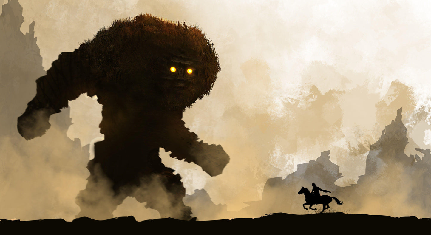 Shadow of the Colossus V17 Mousepad