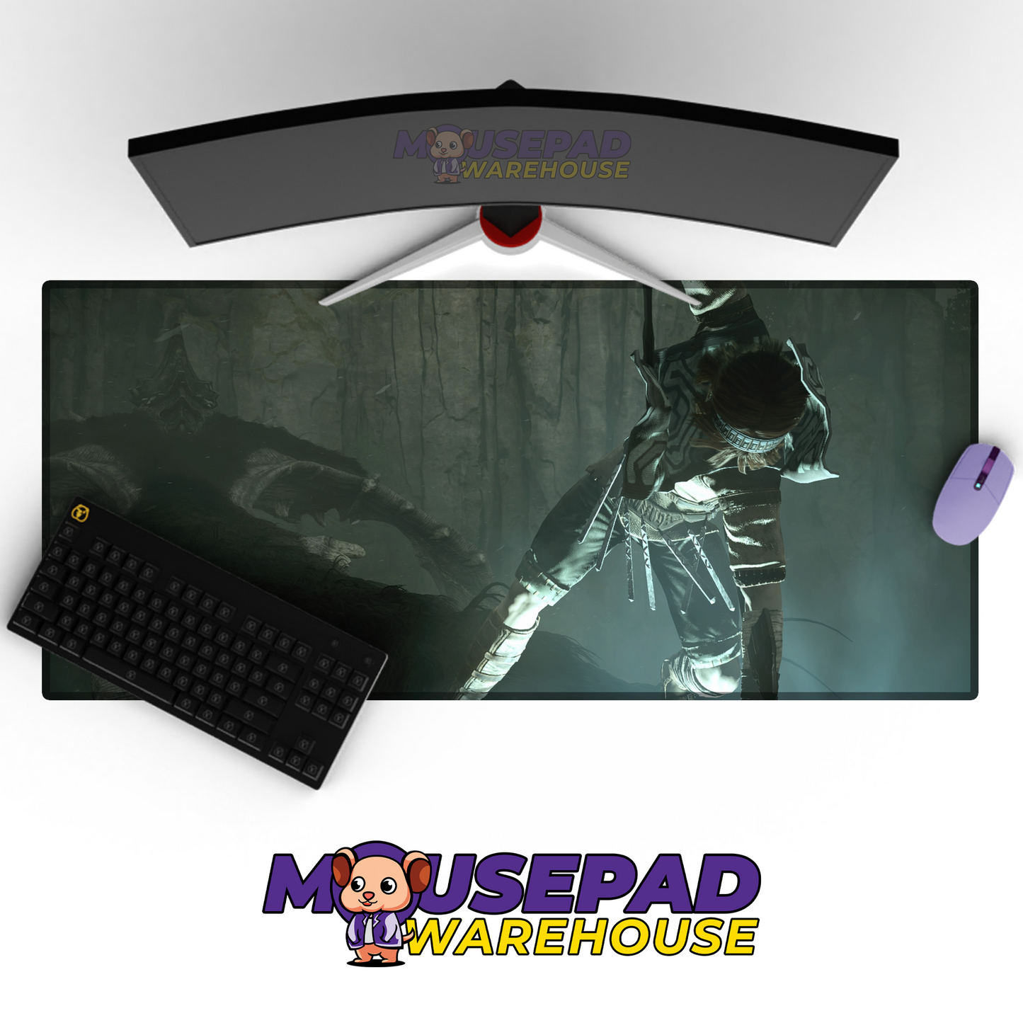 Shadow of the Colossus V18 Mousepad Mockup