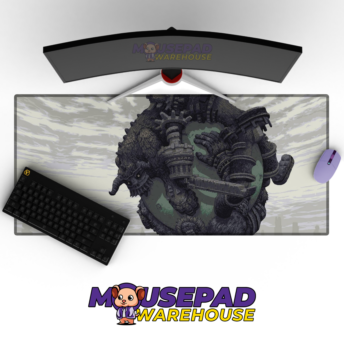 Shadow of the Colossus V2 Mousepad Mockup