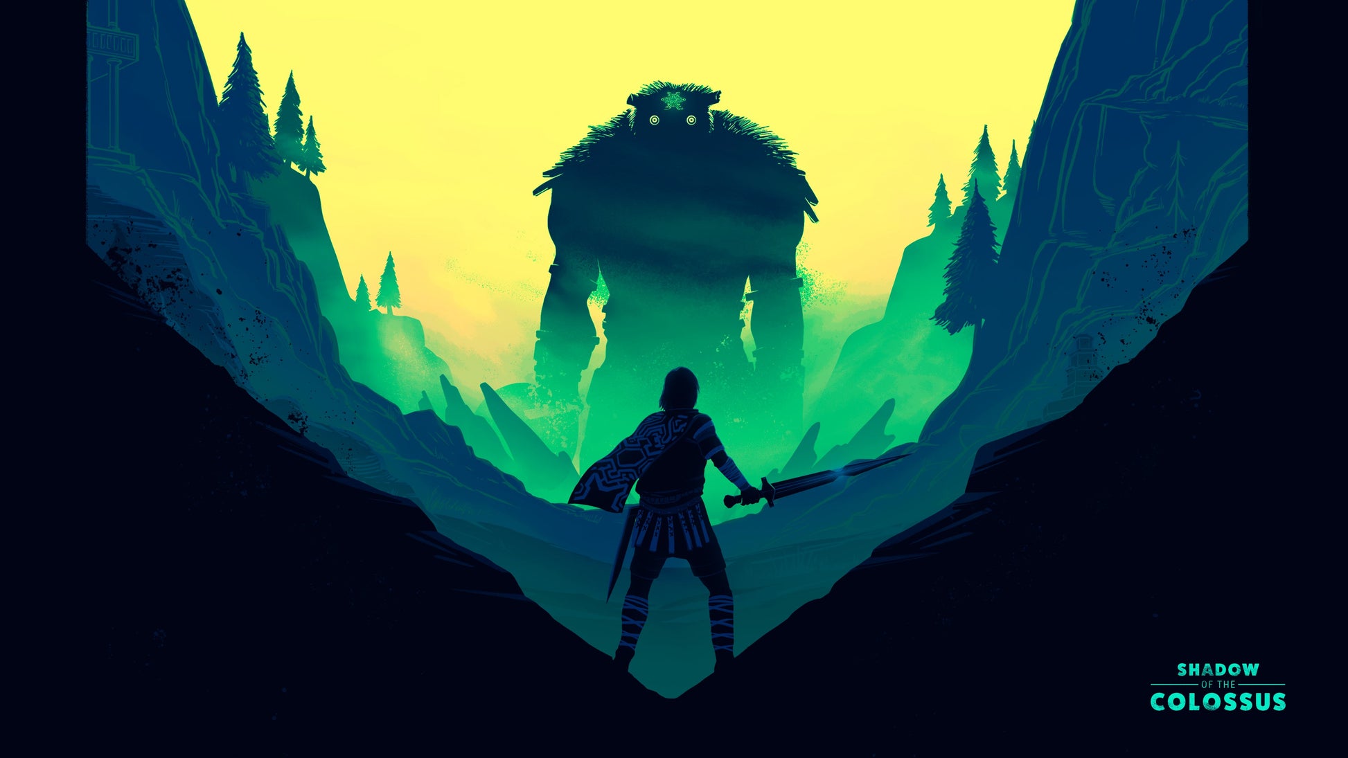 Shadow of the Colossus V3 Mousepad