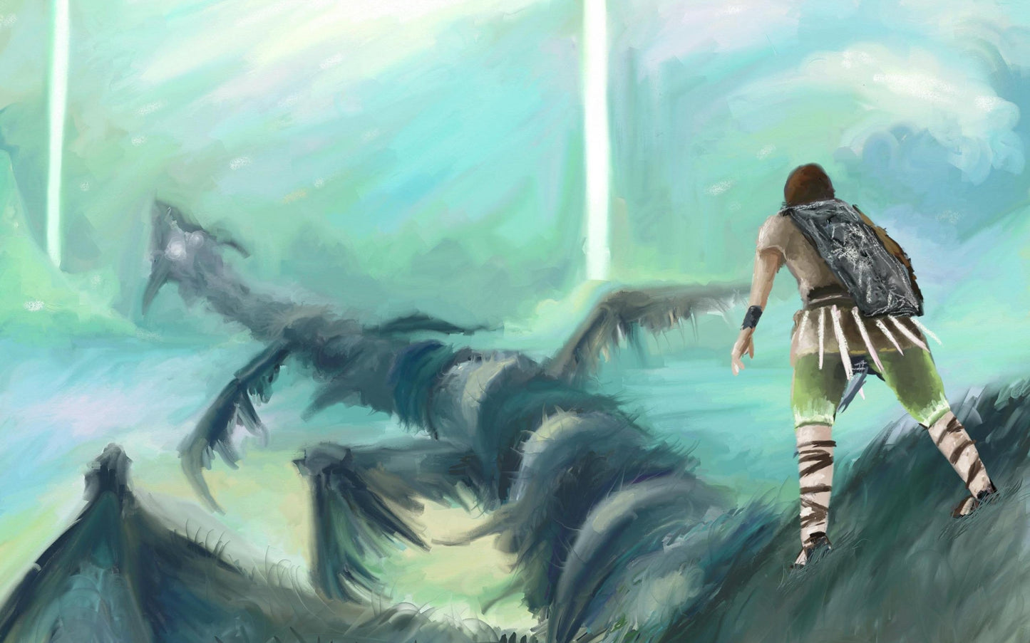 Shadow of the Colossus V6 Mousepad