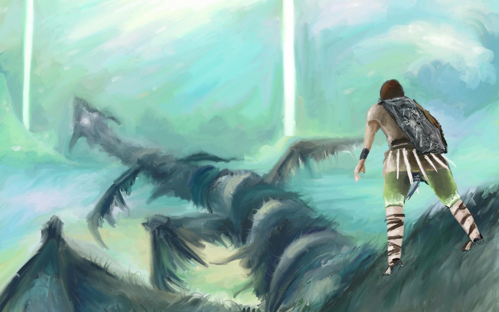 Shadow of the Colossus V6 Mousepad
