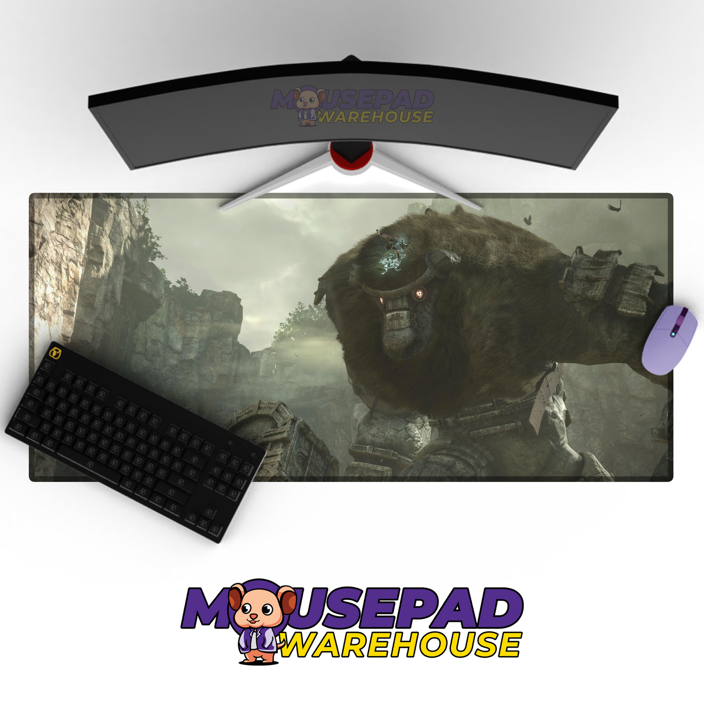 Shadow of the Colossus V7 Mousepad Mockup