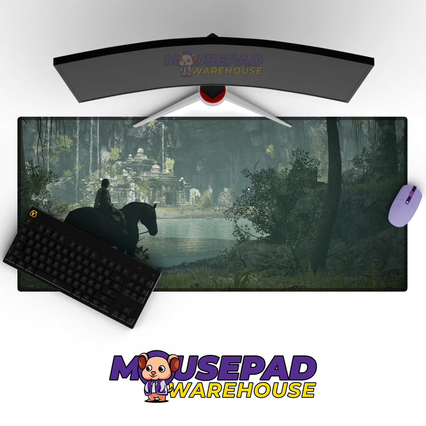 Shadow of the Colossus V8 Mousepad Mockup