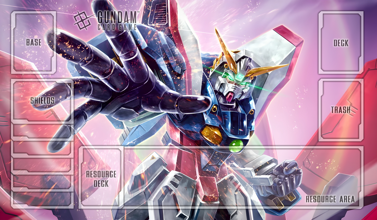 Shining Gundam Gundam TCG Playmat