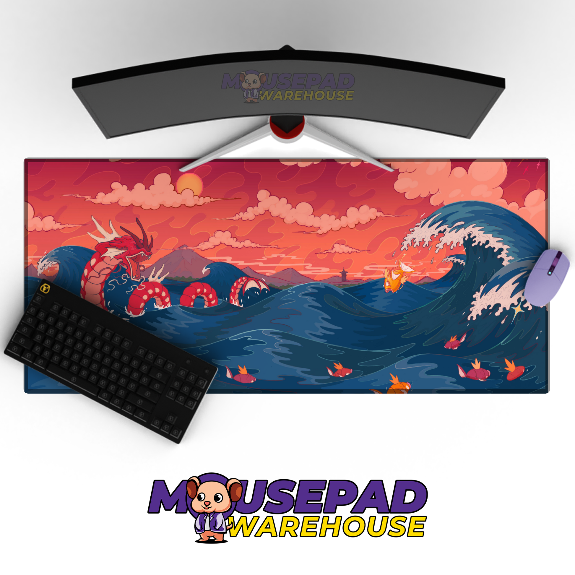 Shiny Gyrados Lake of Rage Mockup