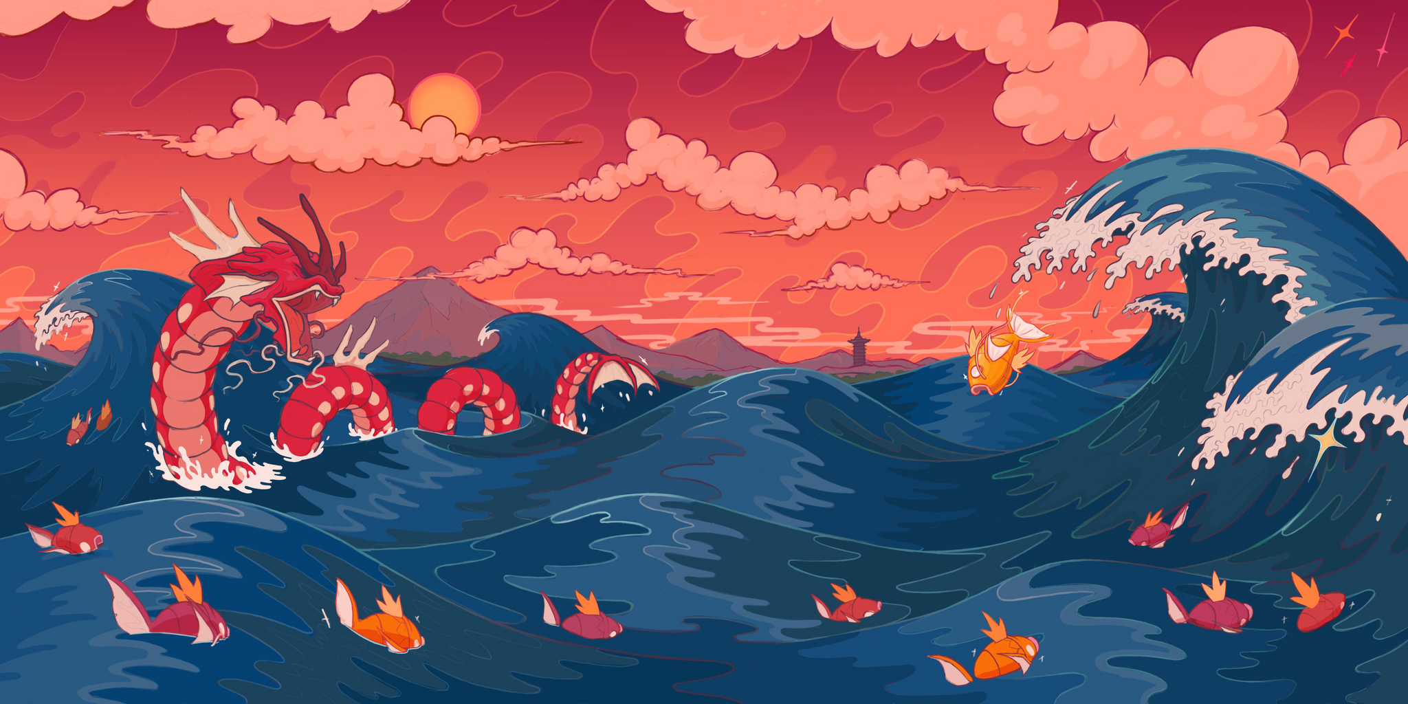Shiny Gyrados Lake of Rage