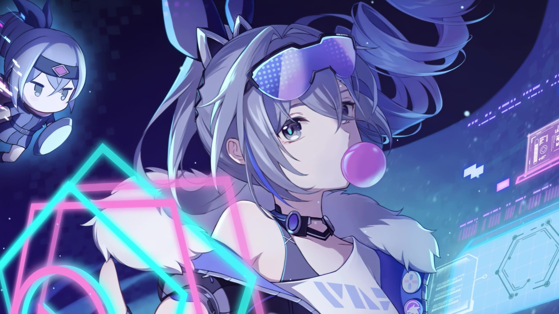 Silver Wolf Honkai Star Rail V11 Mousepad