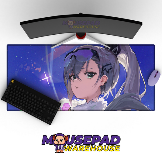 Silver Wolf Honkai Star Rail V17 Mousepad Mockup