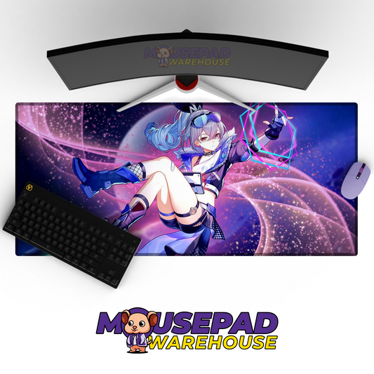 Silver Wolf Honkai Star Rail V1 Mousepad Mockup