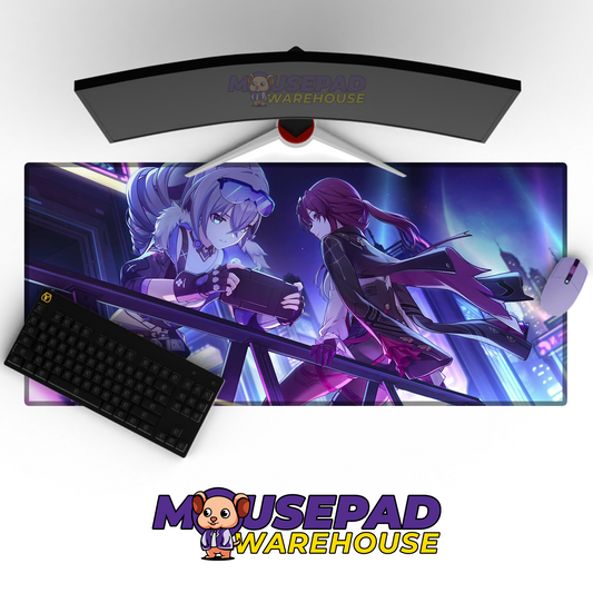 Silver Wolf Honkai Star Rail V20 Mousepad Mockup