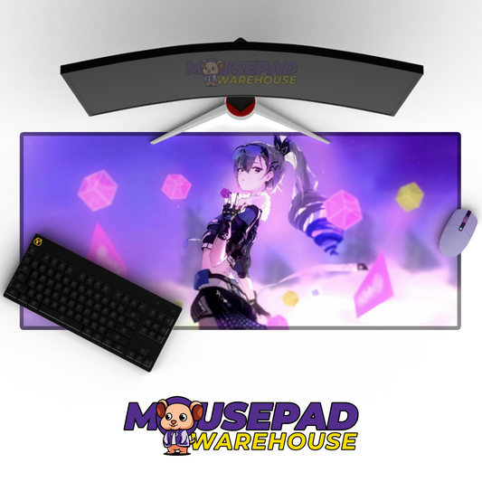 Silver Wolf Honkai Star Rail V23 Mousepad Mockup