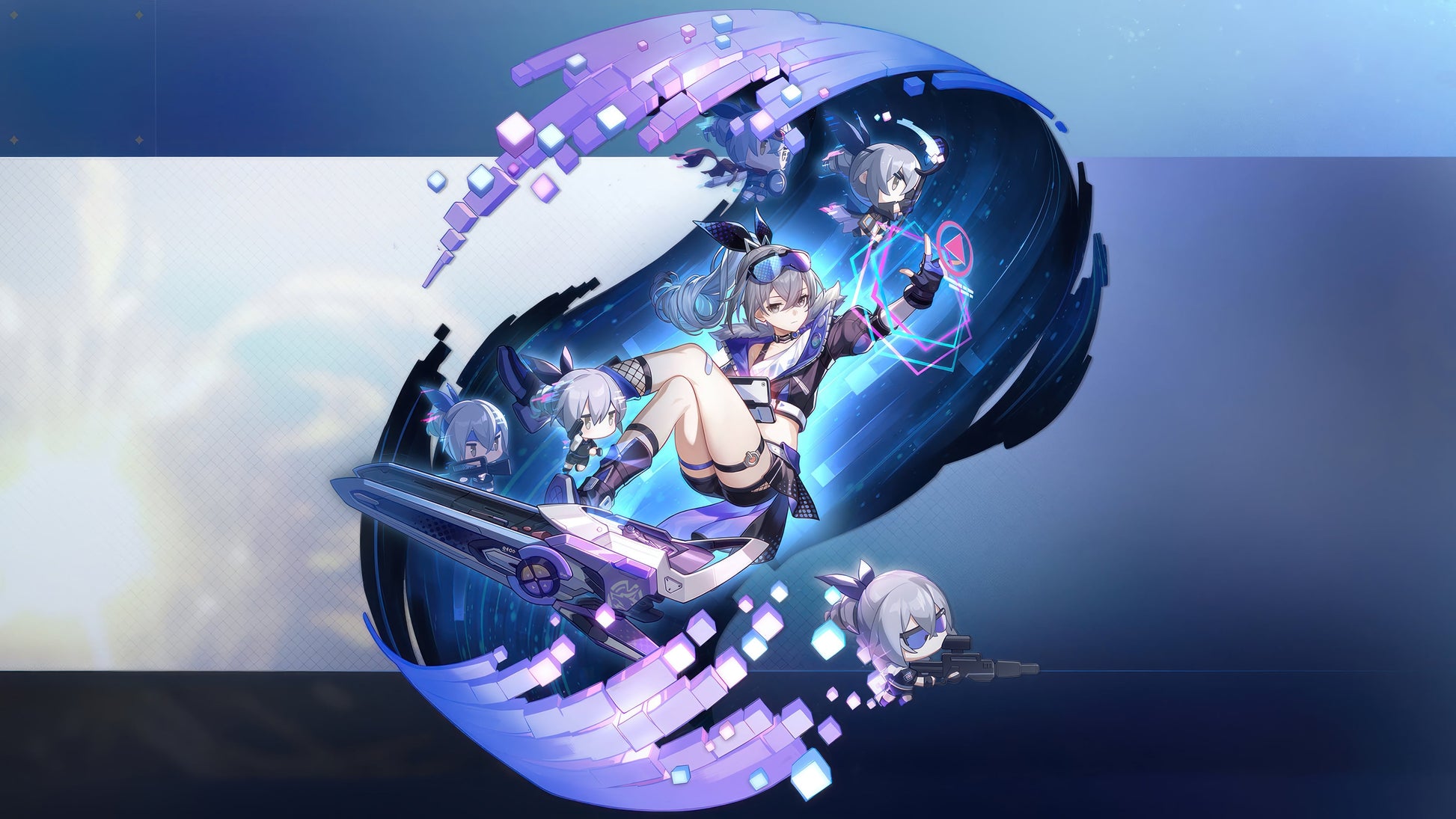 Silver Wolf Honkai Star Rail V24 Mousepad
