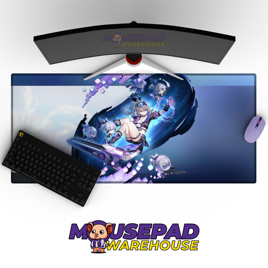 Silver Wolf Honkai Star Rail V24 Mousepad Mockup