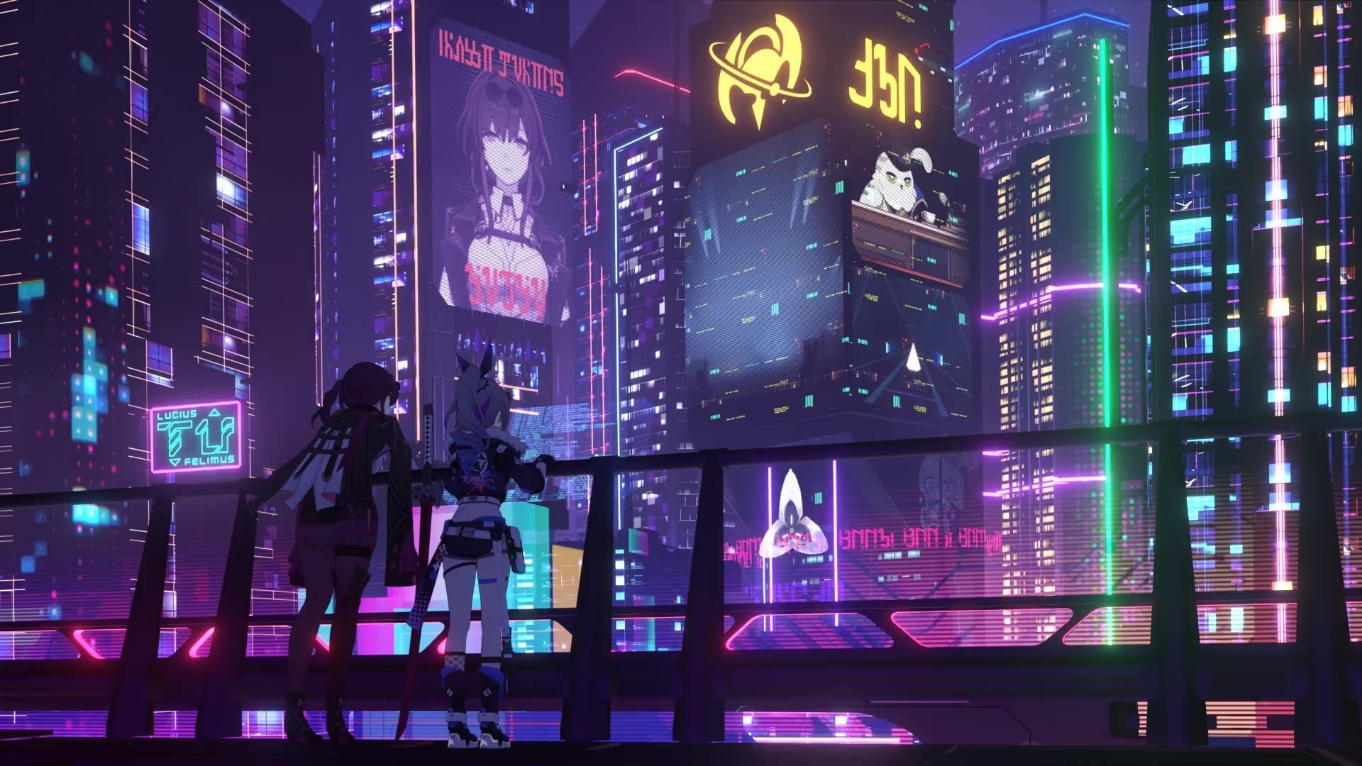 Silver Wolf Honkai Star Rail V2 Mousepad
