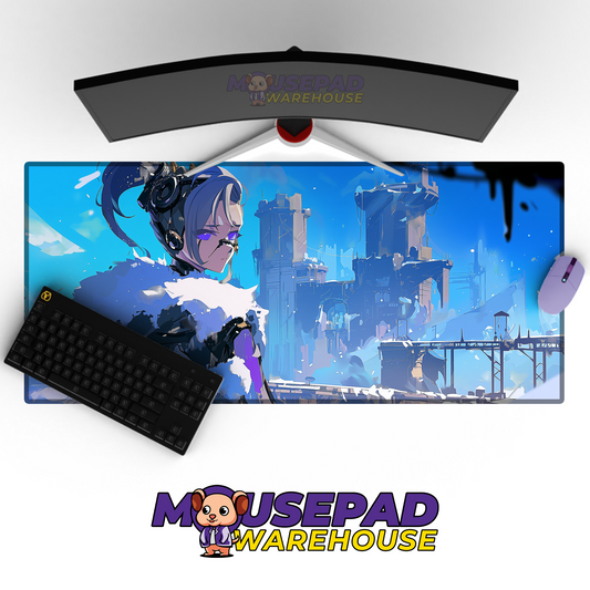 Silver Wolf Honkai Star Rail V5 Mousepad Mockup