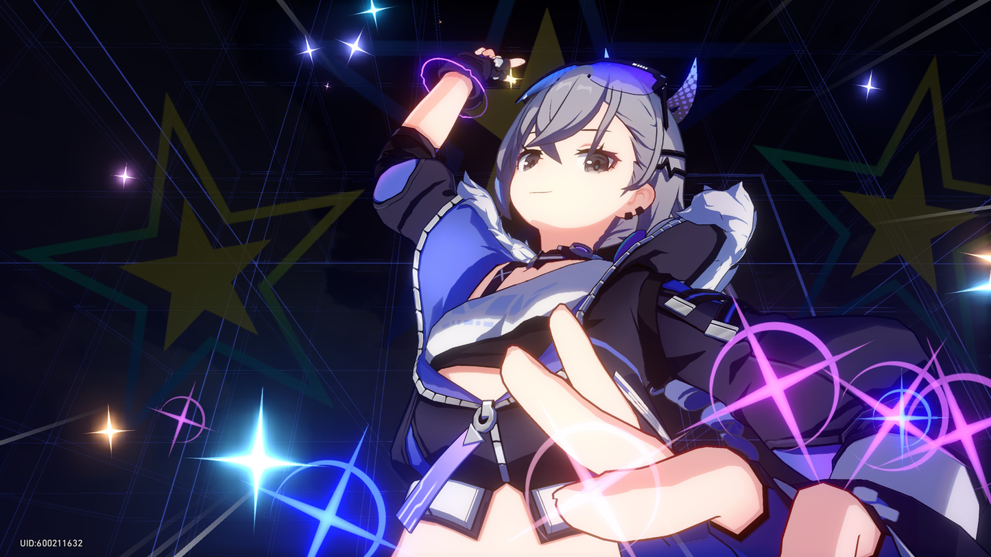 Silver Wolf Honkai Star Rail V7 Mousepad