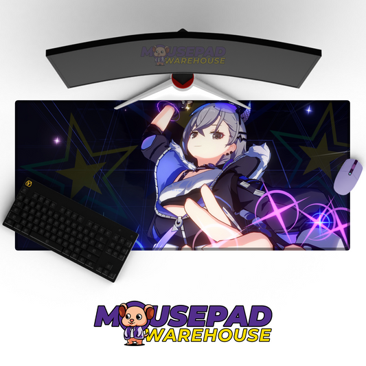 Silver Wolf Honkai Star Rail V7 Mousepad Mockup