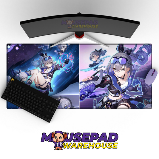 Silver Wolf Honkai Star Rail V8 Mousepad Mockup